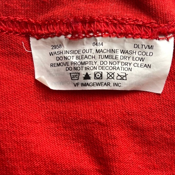 PHILADELPHIA PHILLIES BASEBALL MLB Genuine Merchandise Red T-Shirt S 100% Cotton - Picture 6 of 6